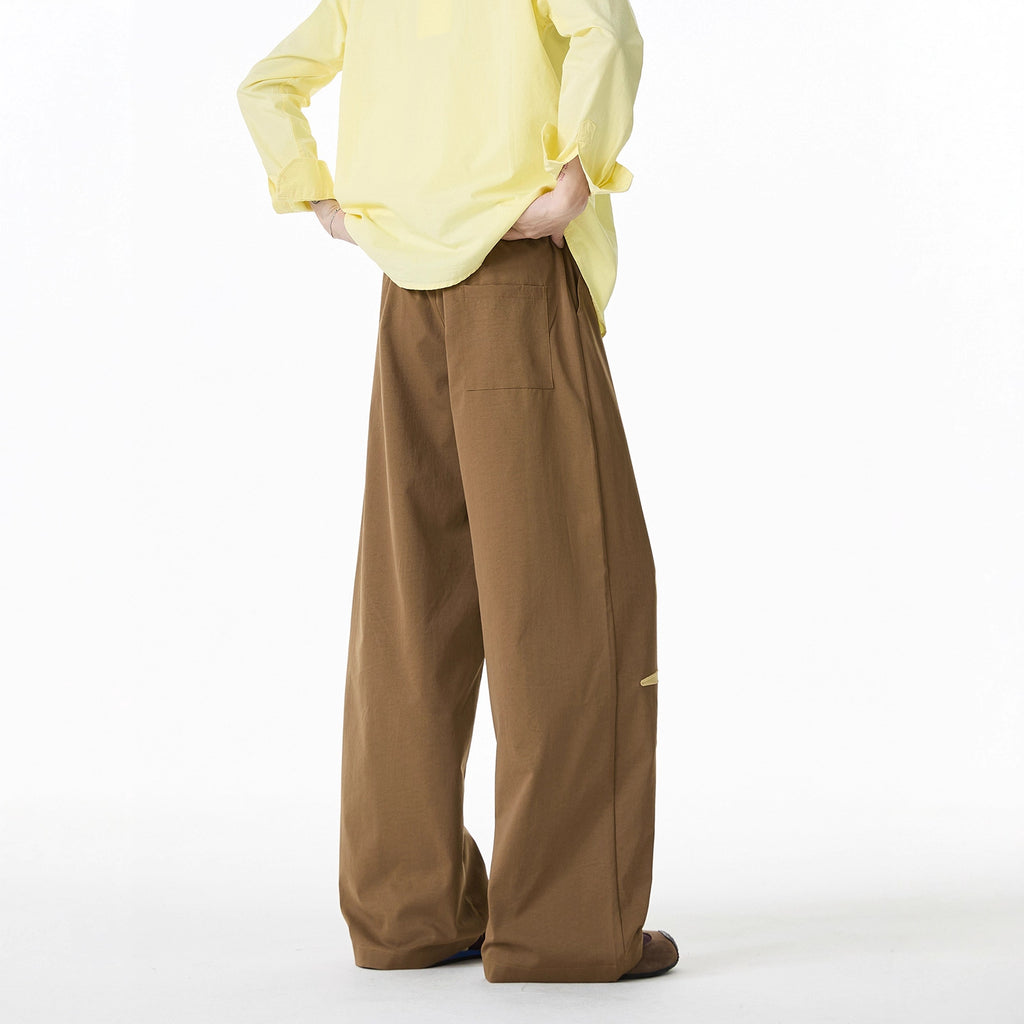 Casual Loose Quick-Dry Long Pants Versatile Casual Trousers Star Pattern