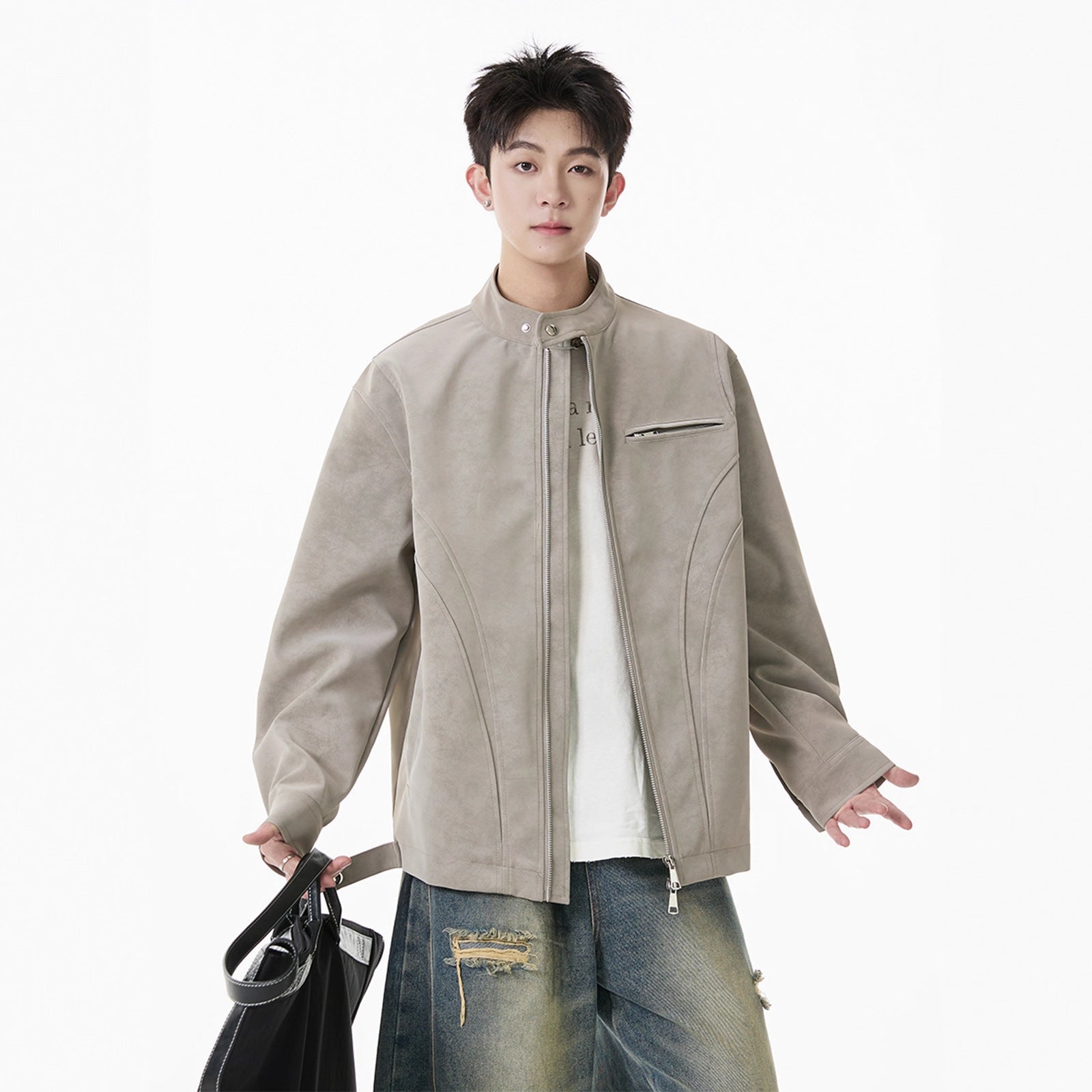 Style Harrington Leather Jacket