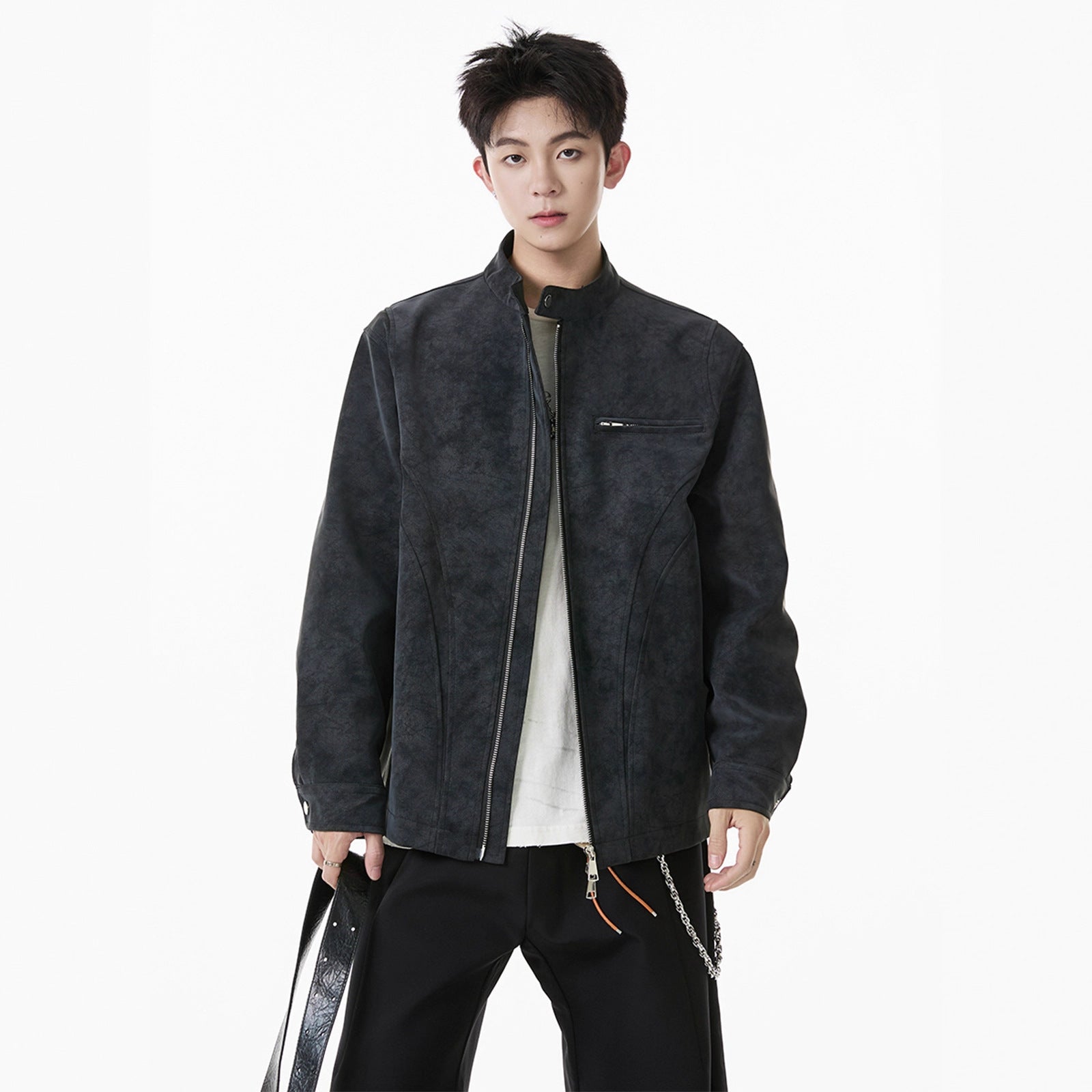 Style Harrington Leather Jacket