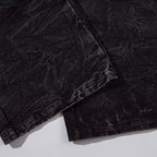 Distressed Straight Leg Jeans Cotton Denim Streetwear Pants