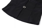 Hollow Out Strap Vest Mini Skirt Set Sexy Two Piece Bodycon Outfit