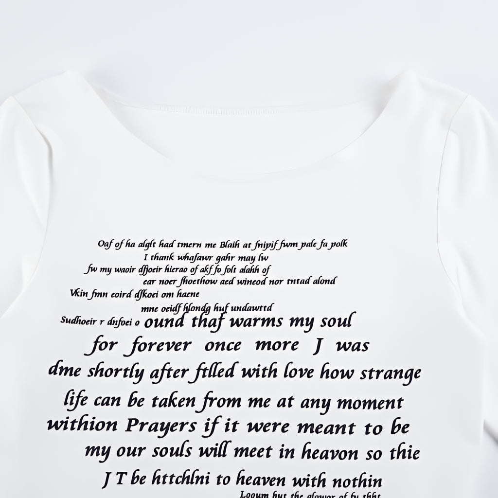 Character Graphic Knit T Shirt Slim Fit Breathable Long Sleeve Top