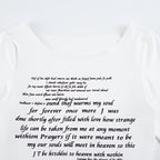 Character Graphic Knit T Shirt Slim Fit Breathable Long Sleeve Top