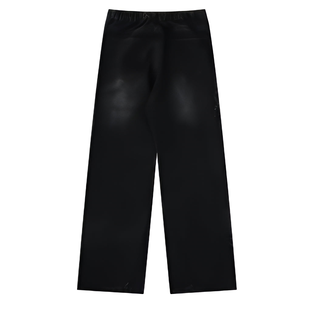 Distressed Star Patch Baggy Jeans
