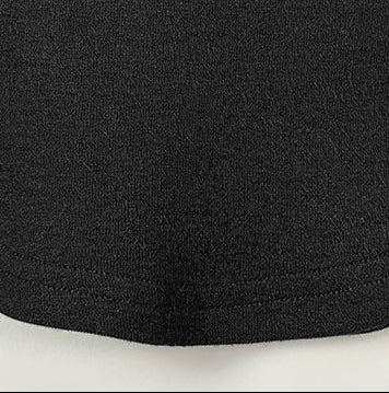 Slash Neck Long Sleeve Crop Top Slim Fit Cotton T Shirt