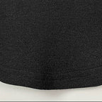 Slash Neck Long Sleeve Crop Top Slim Fit Cotton T Shirt