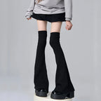 Over The Knee Socks Elastic Slim Fit Japanese Style Leg Warmers