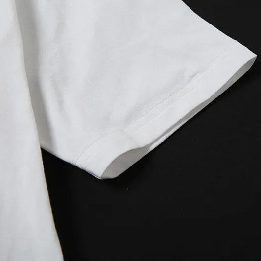 Women Casual Letter Print T Shirt Relaxed Fit Street Style Summer Top