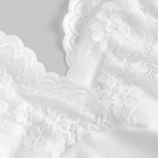 Débardeur Femme Gothique en Dentelle Patchwork Col Halter Froncé Dos Nu sans Manches
