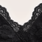 Débardeur Femme Gothique en Dentelle Patchwork Col Halter Froncé Dos Nu sans Manches