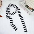 Striped Long Scarf Harajuku Streetwear Decorative Neck Scarf