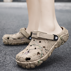 Sandales légères antidérapantes pour hommes Tongs à semelle souple Chaussons de jardin