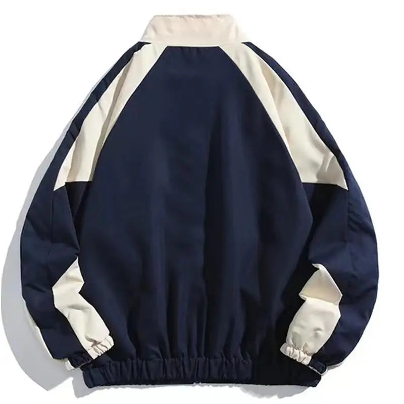 Reflective Striped Jacket Windbreaker Coat 2024 Men Hip Hop Streetwear Zipper Up Jacket Harajuku Thin Coats SportS