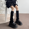 Ribbed Leg Warmers Slouchy Balletcore Harajuku Dark Academia Socks