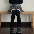 Ribbed Leg Warmers Slouchy Balletcore Harajuku Dark Academia Socks